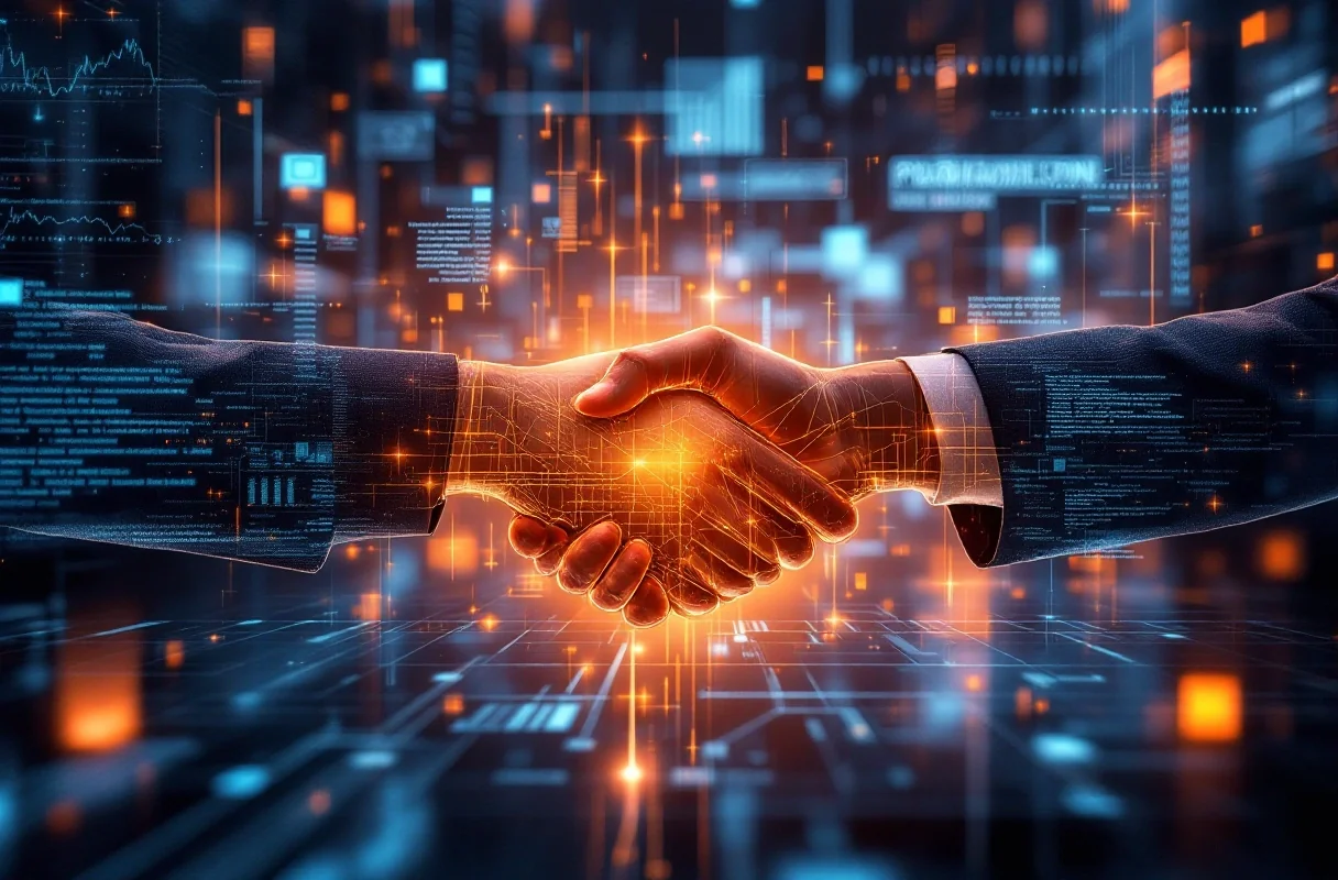 Professional image illustrating AI Vs Human Negotiation: Key Differences