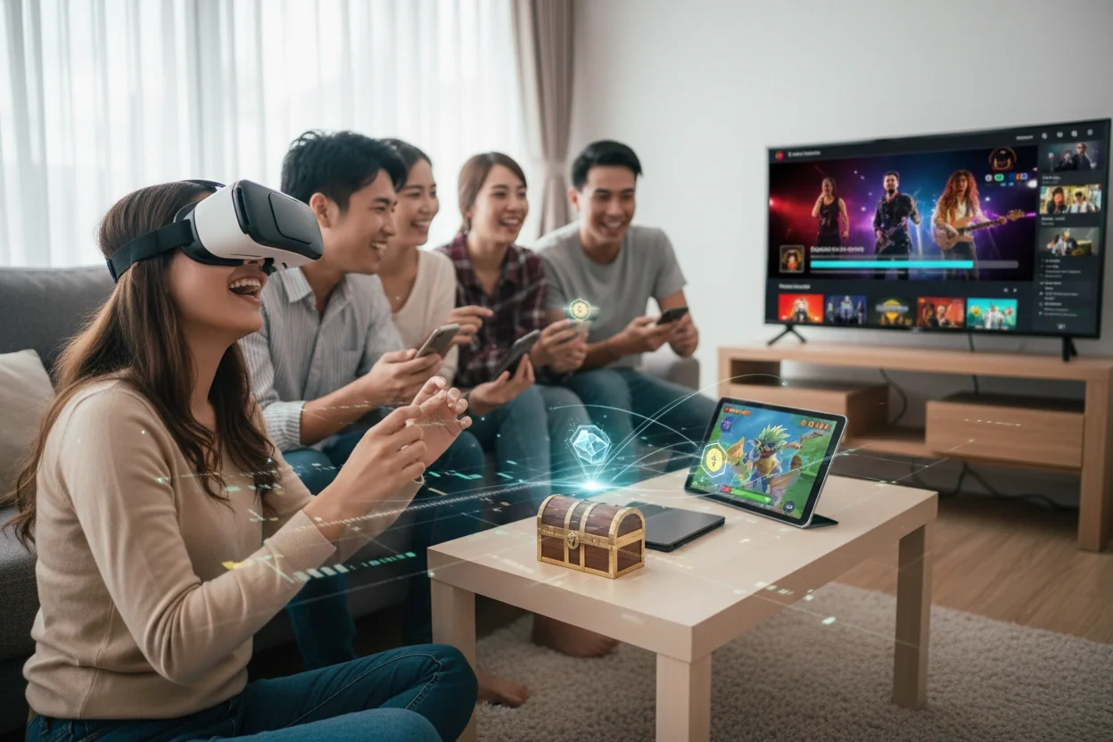 Professional image illustrating Common Misconceptions about Web3 Gaming and Entertainment