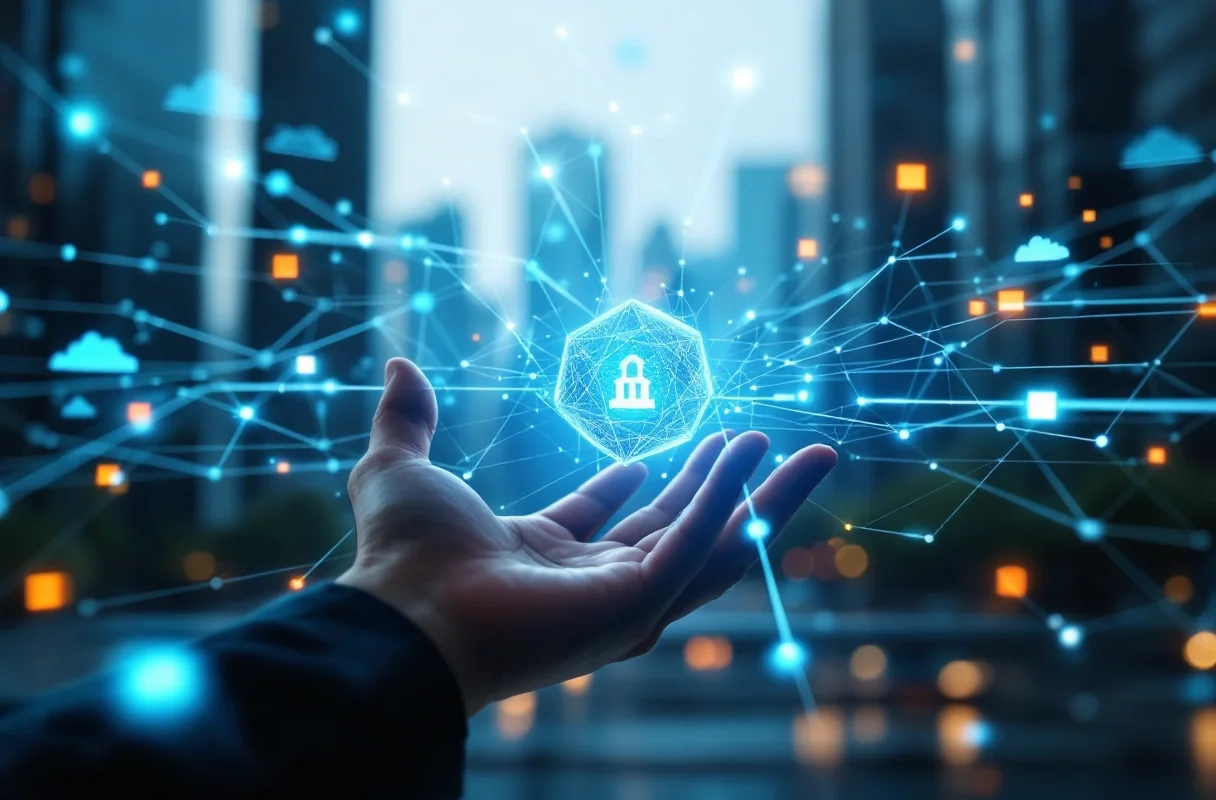Professional image illustrating The Role of Blockchain in Government Transparency
