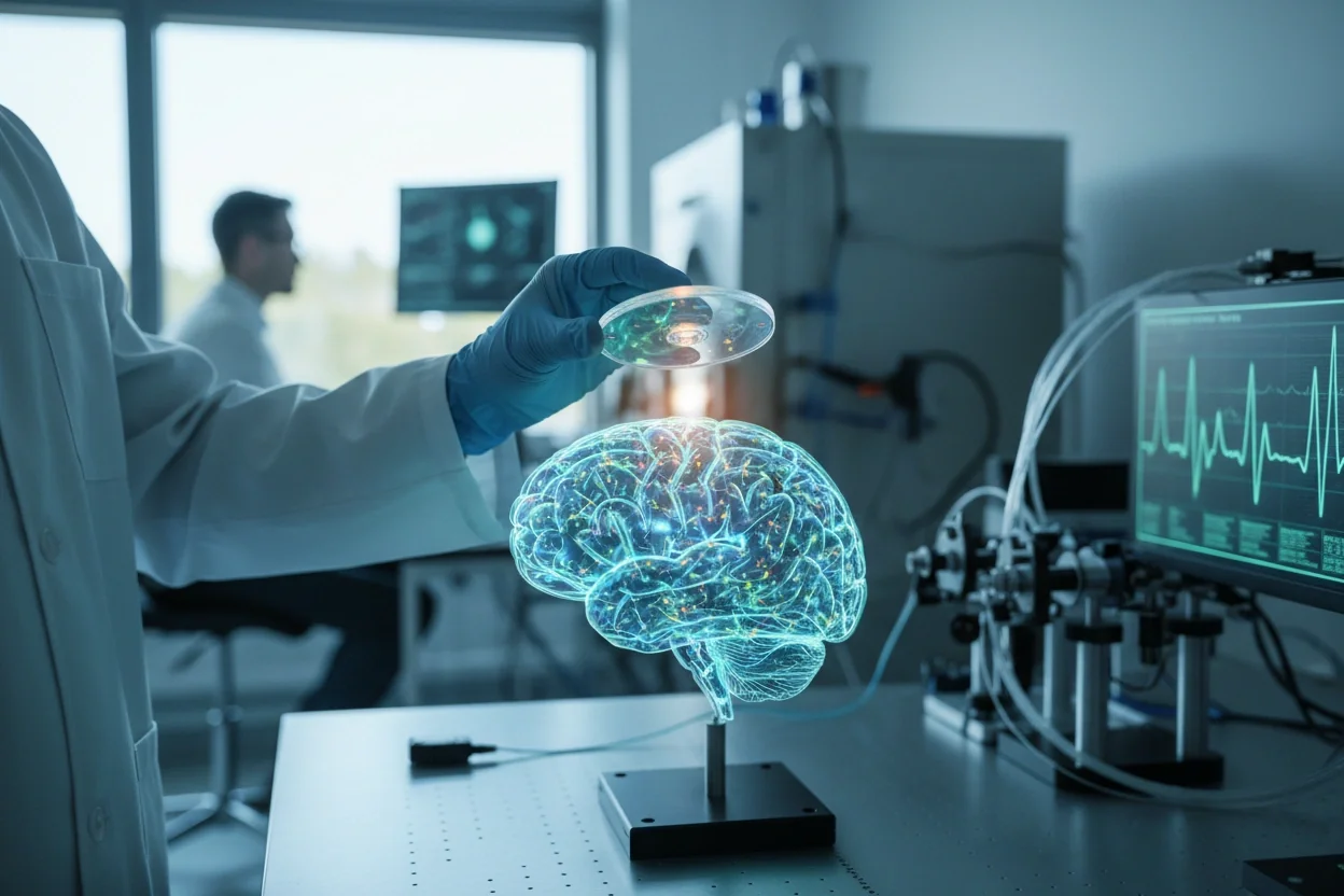 Professional image illustrating The Role of Quantum Technology in Medical Sensors