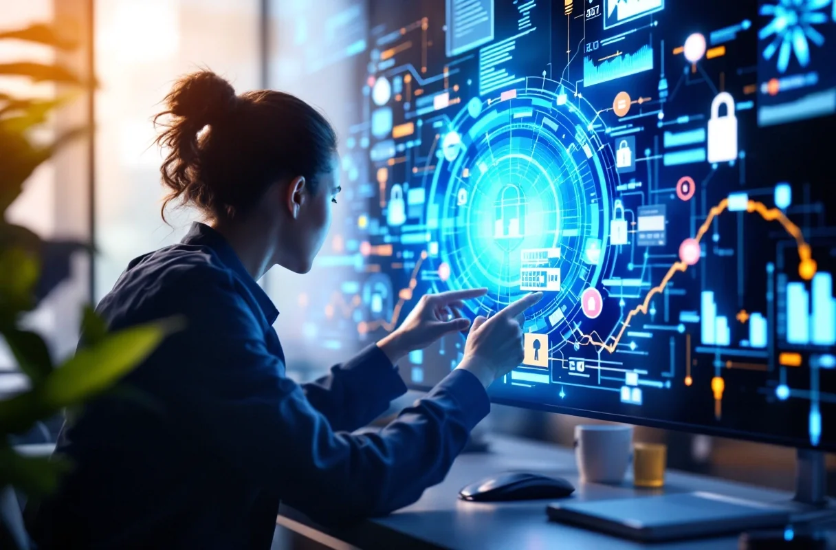 Professional image illustrating 3. Increased Focus on Security and Auditing