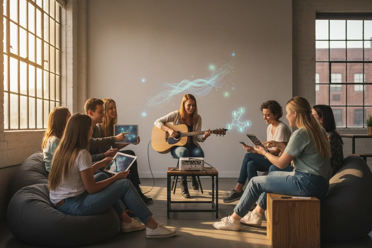 Professional image illustrating The Evolution of Creator-audience Relationships