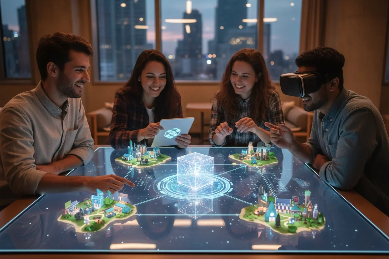 Professional image illustrating The Role of Blockchain in Gaming Communities