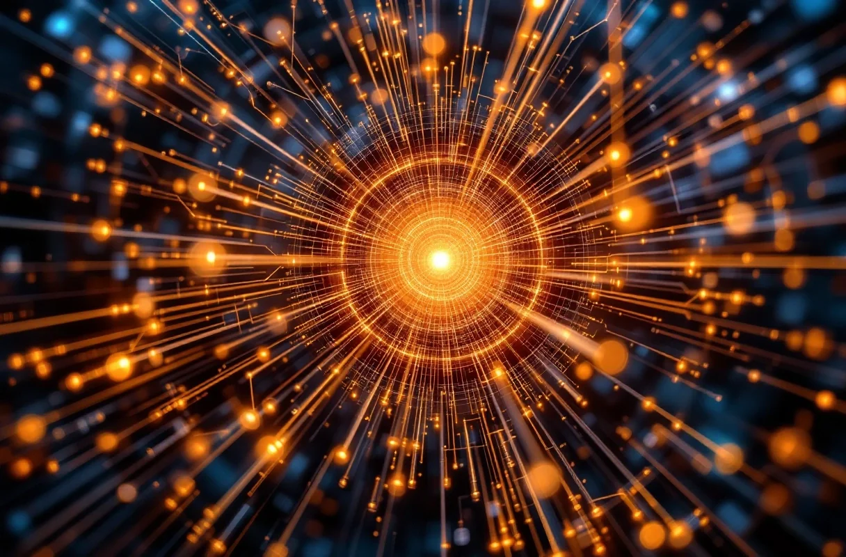 Professional image illustrating The Core Differences Between Quantum Technology and Classical Computing