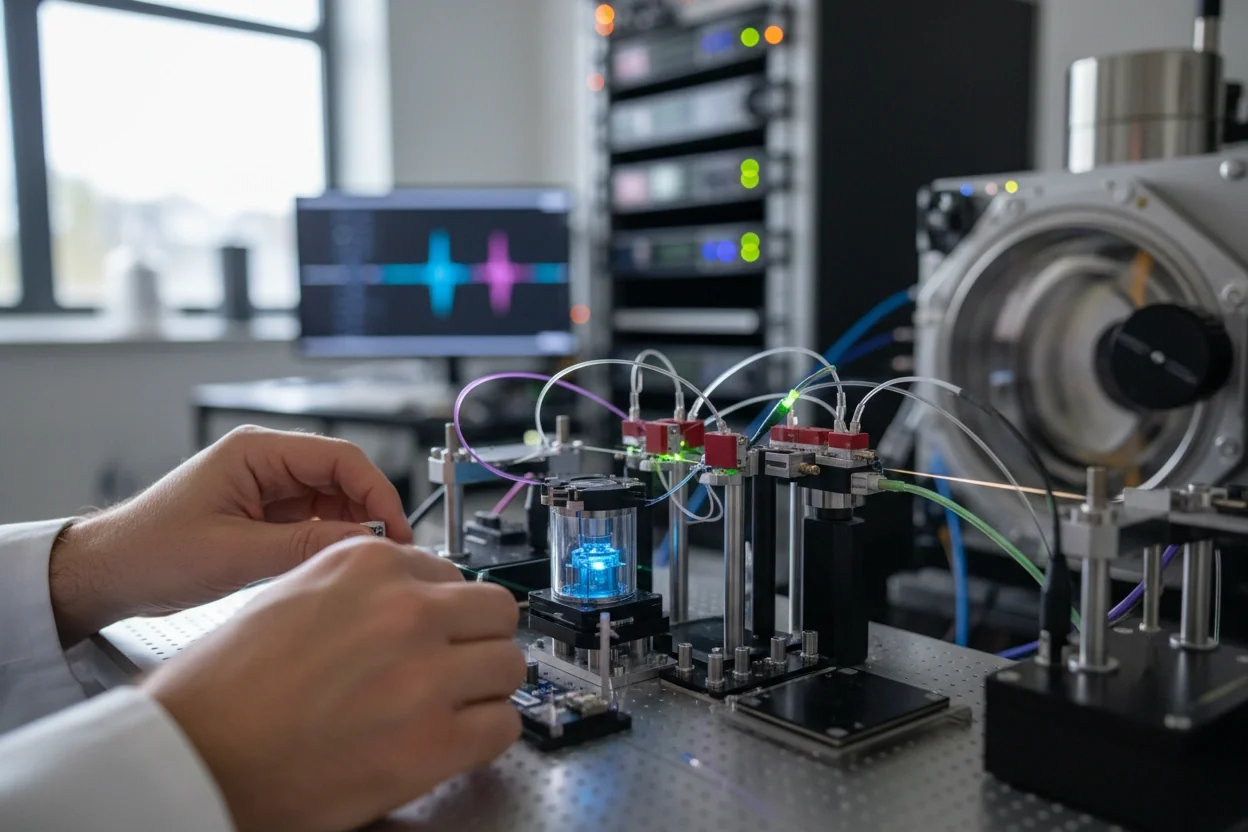 Professional image illustrating Exploring Quantum Encryption: Safeguarding Our Digital Future