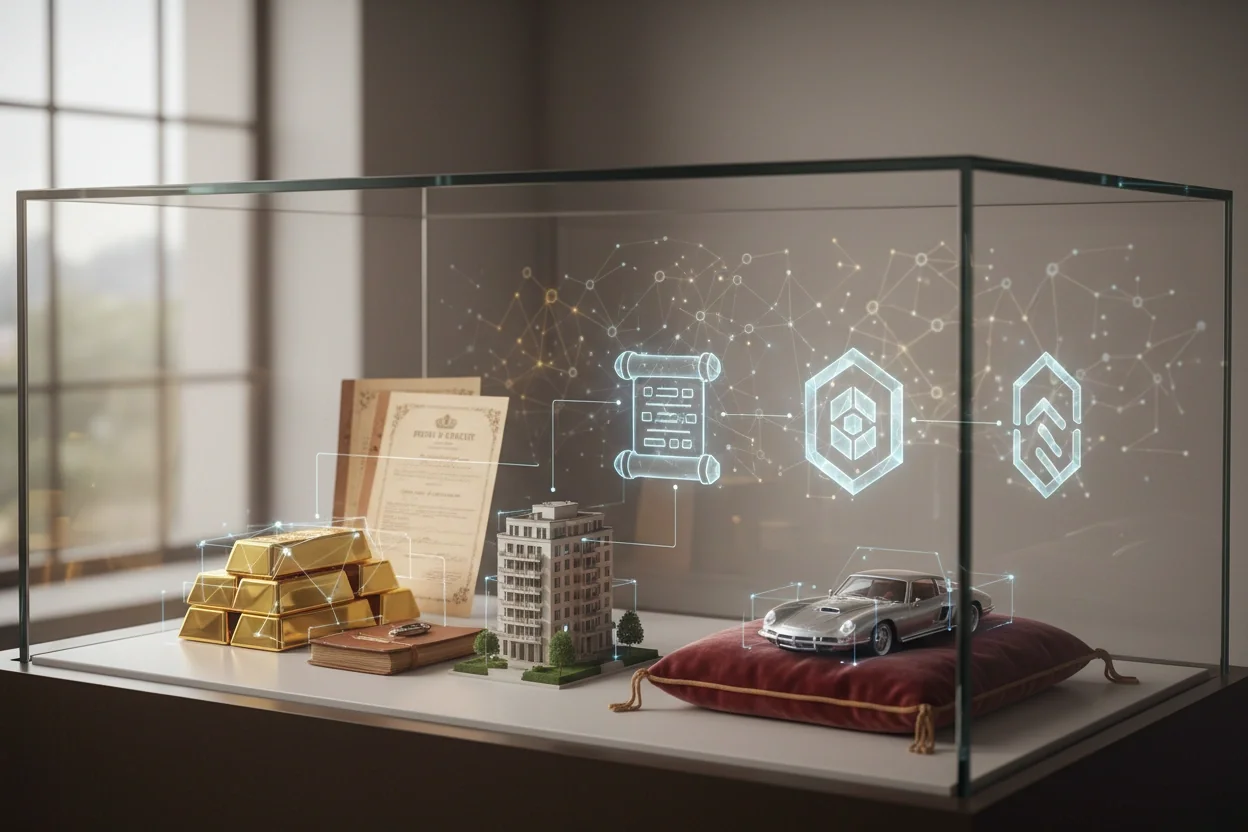 Professional image illustrating Understanding Asset-Backed Tokens and Traditional Assets