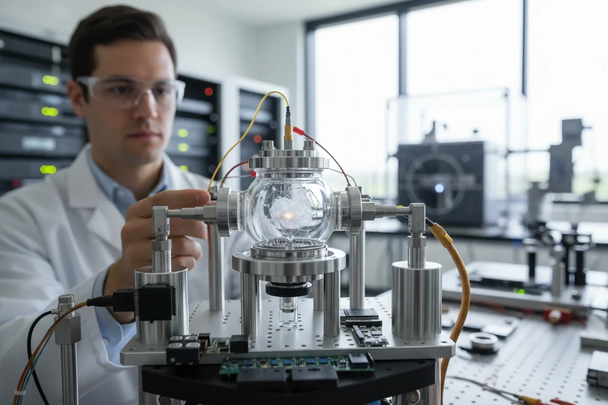 Professional image illustrating Understanding Quantum Sensors