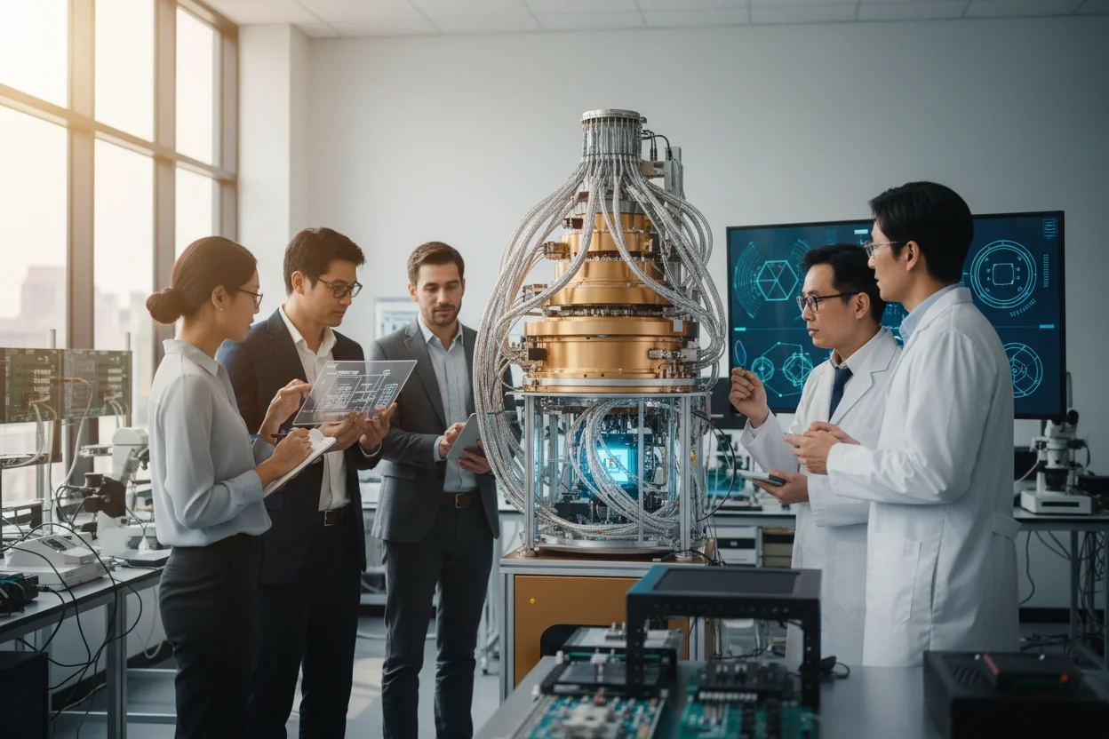 Professional image illustrating Investing in Quantum Technology Startups