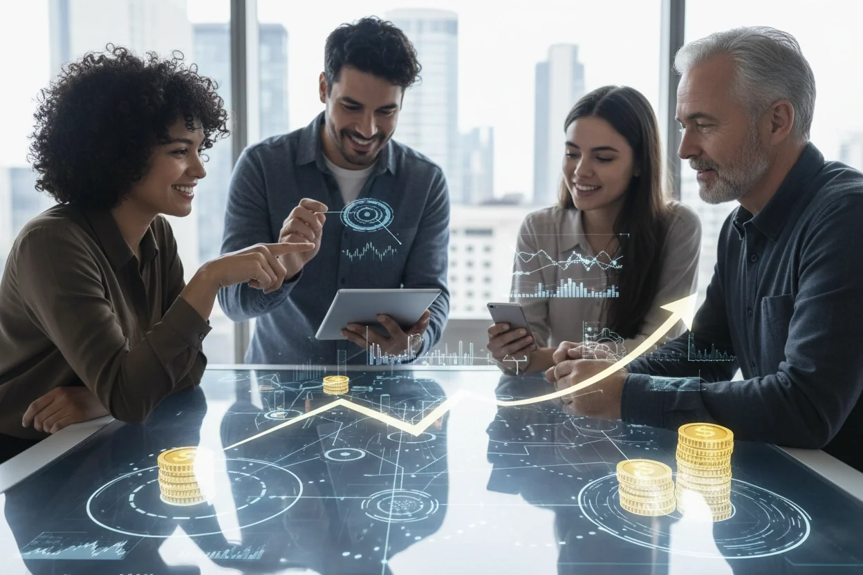 Professional image illustrating Unlocking the Potential of Decentralized Finance