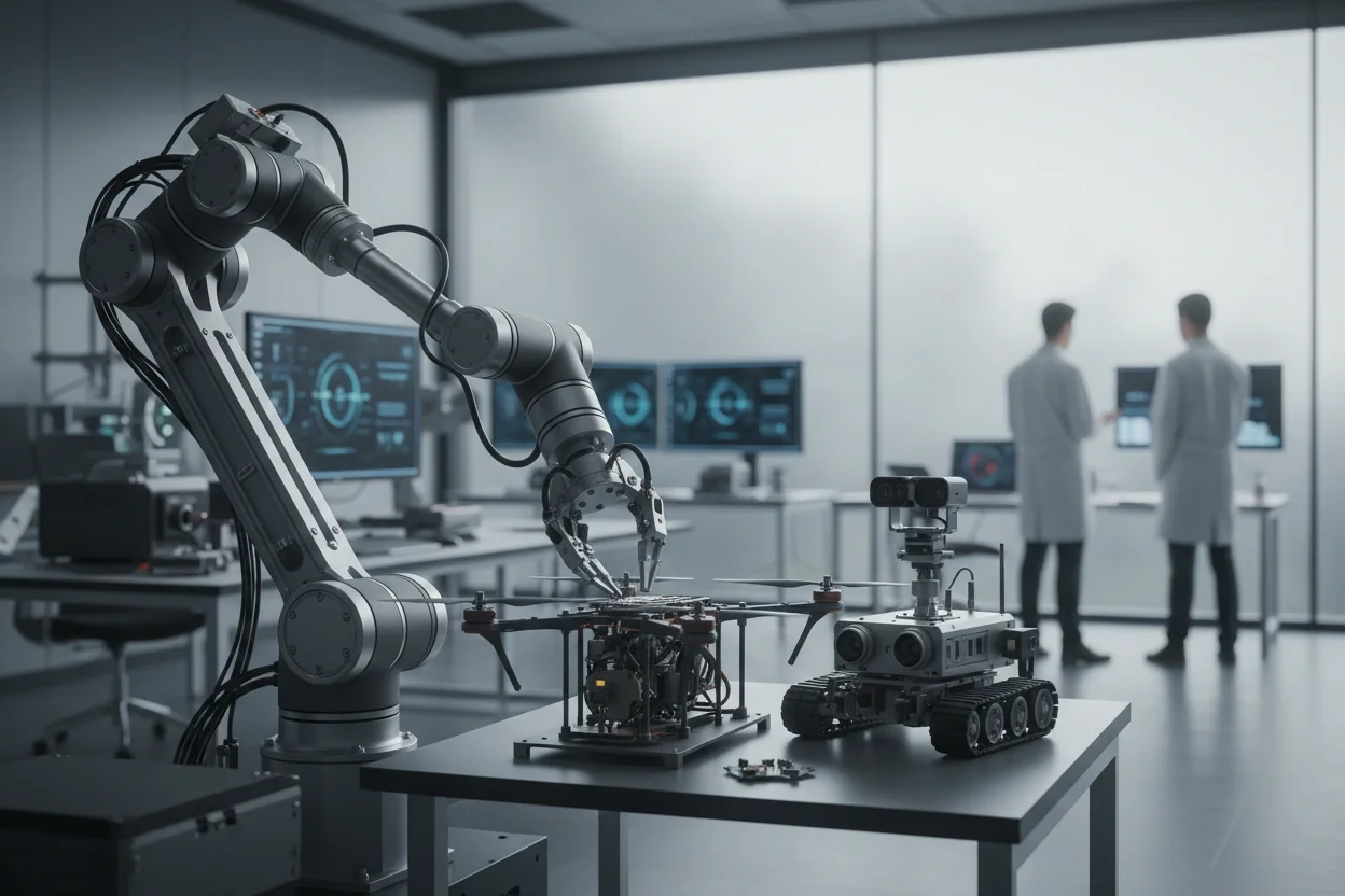 Professional image illustrating Understanding AI Robotics