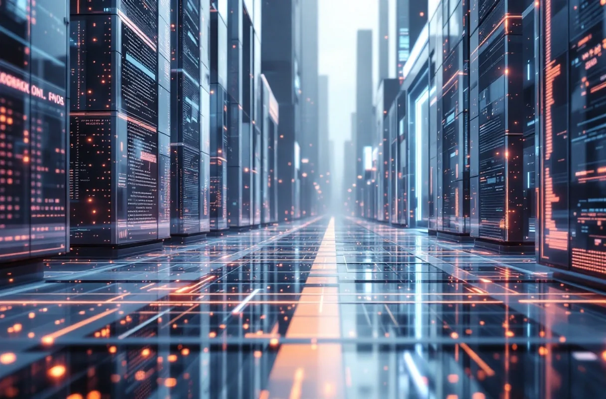 Professional image illustrating Comparing Decentralized and Hyperscale AI Approaches