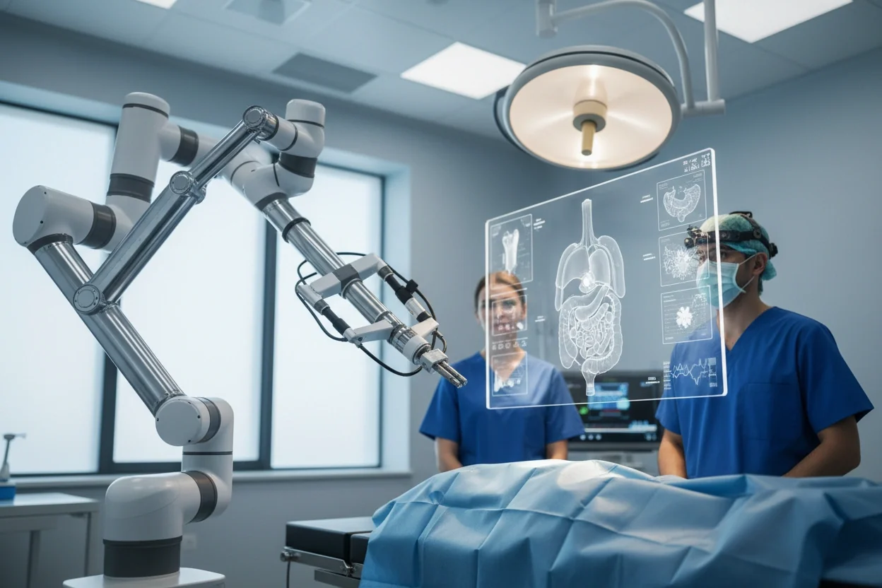 Professional image illustrating Understanding AI Robotics in Healthcare
