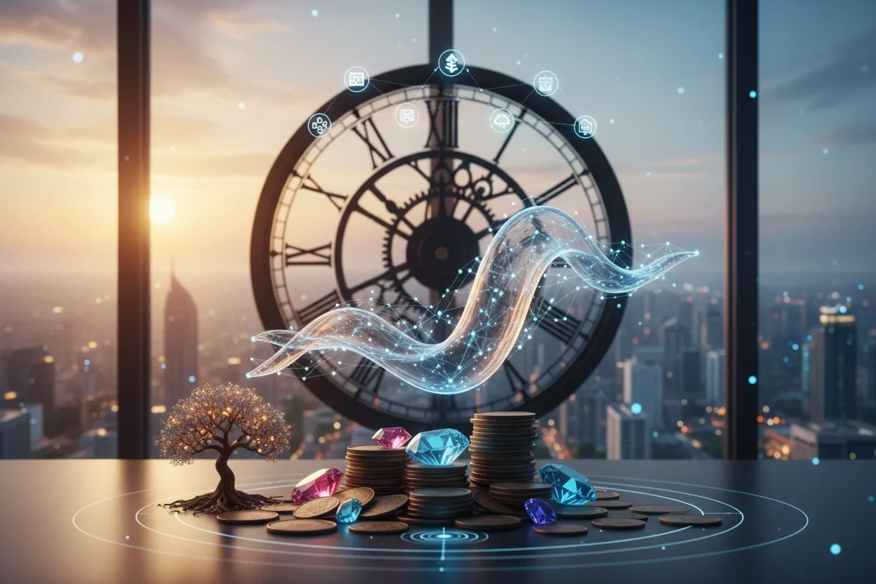 Professional image illustrating Key Factors Influencing Digital Asset Value