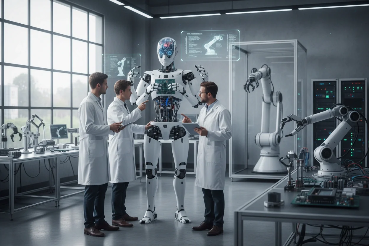 Professional image illustrating Understanding AI Robotics: A Fusion of Two Technologies
