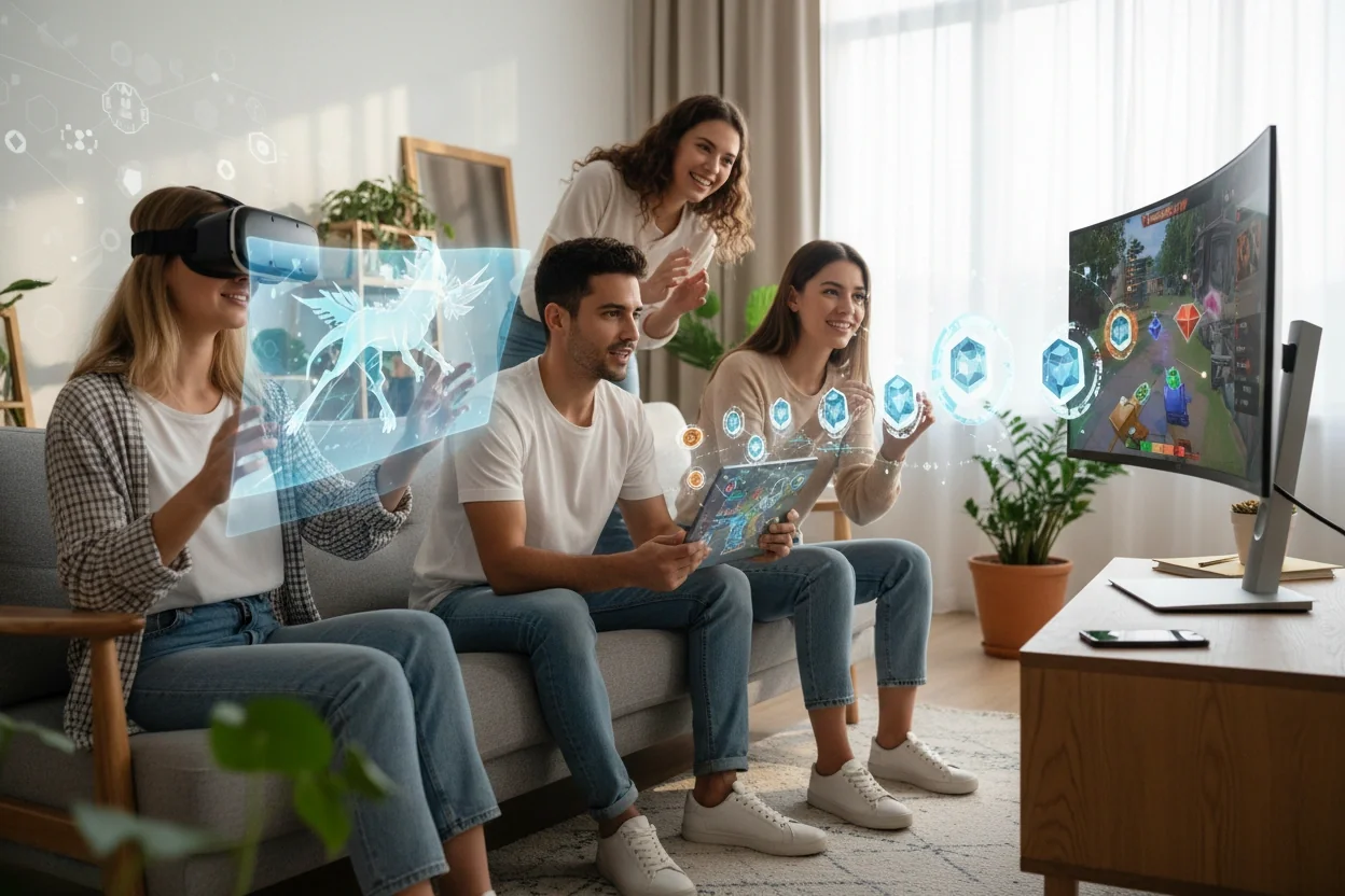 Professional image illustrating Understanding Web3 Gaming and Entertainment