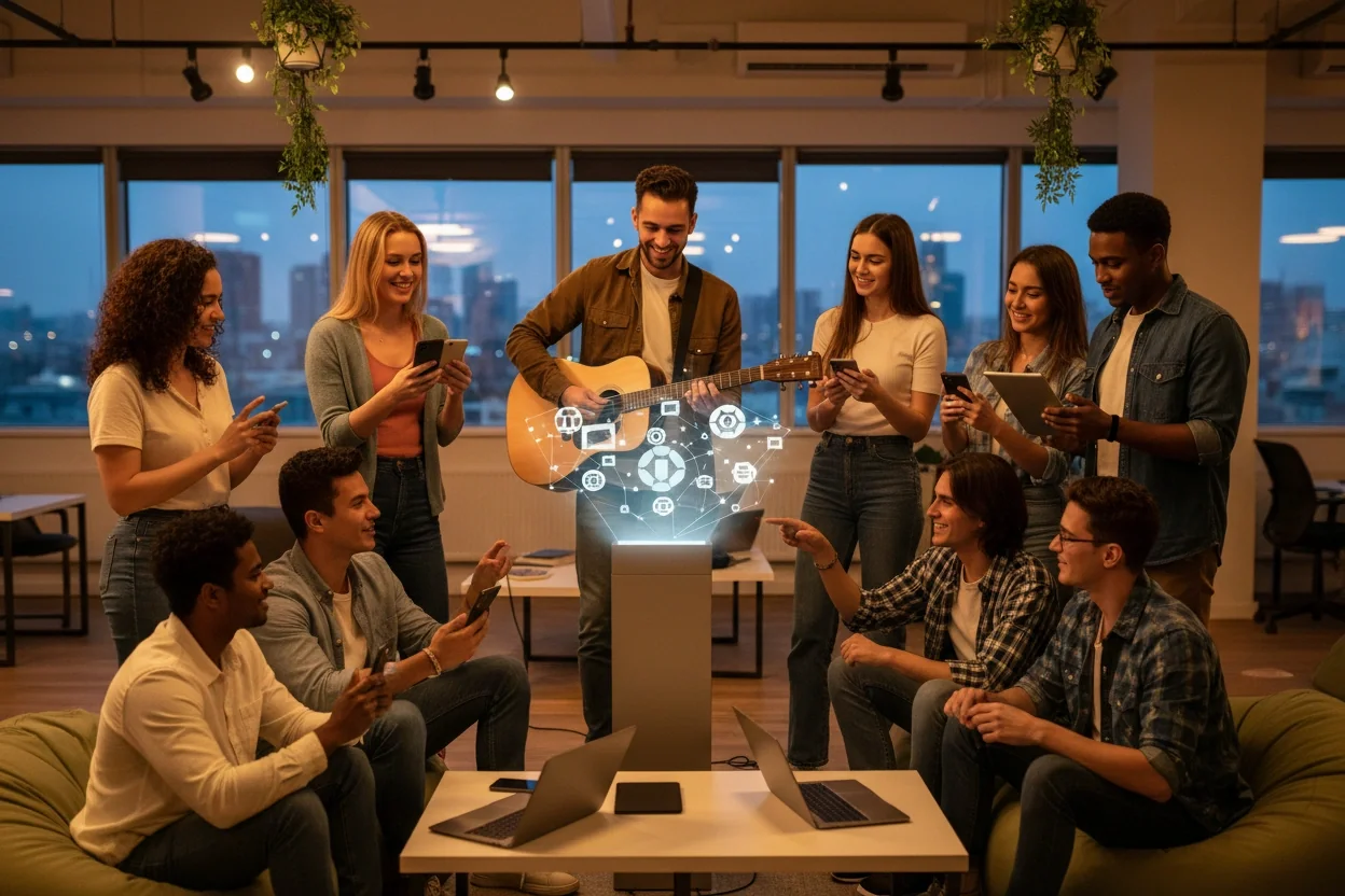 Professional image illustrating Engaging Communities Through Digital Ownership