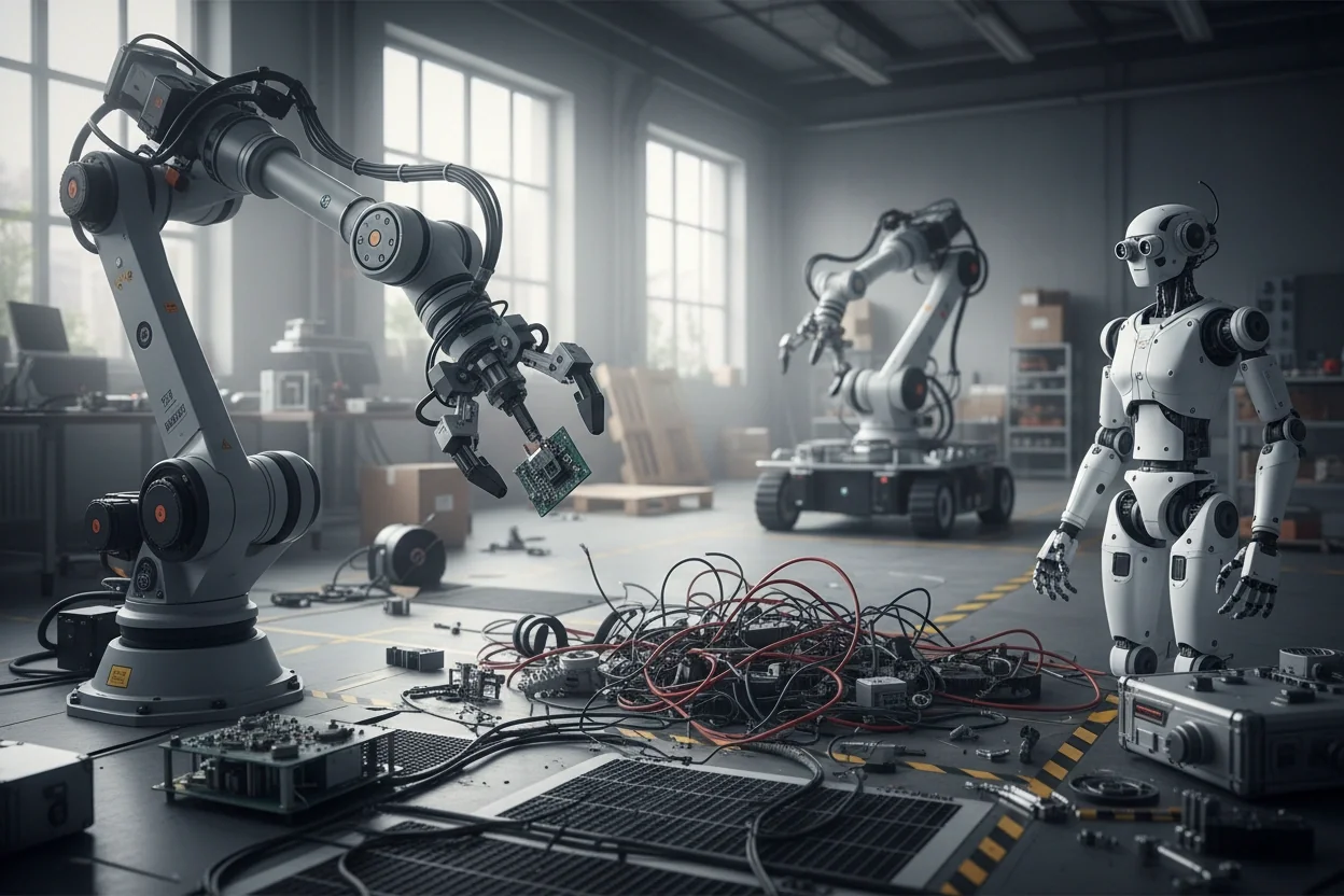 Professional image illustrating Understanding the Key Challenges in AI Robotics