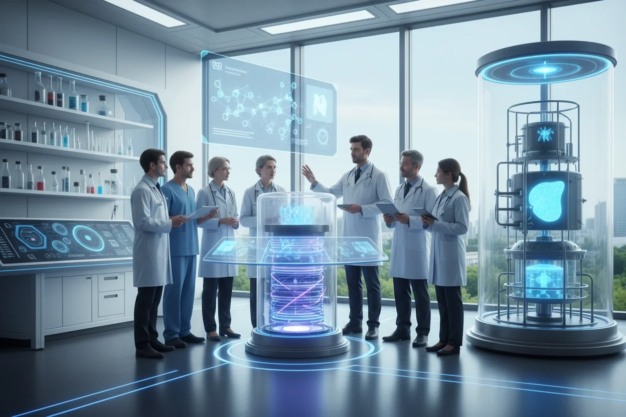Professional image illustrating Best Practices for Integrating Quantum Technology in Healthcare