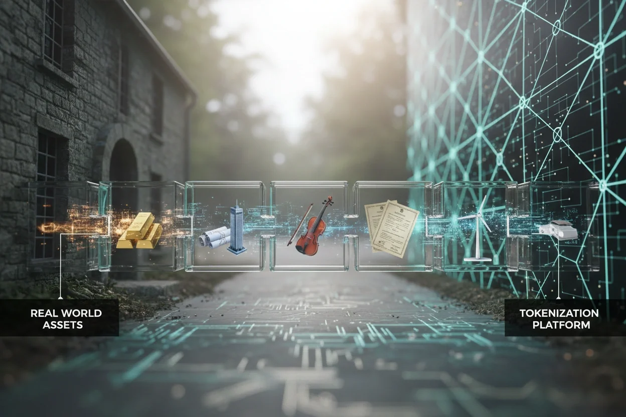 Professional image illustrating Understanding the Tokenization of Real World Assets